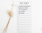 To-Do-Liste Acryl abwischbar DIN lang