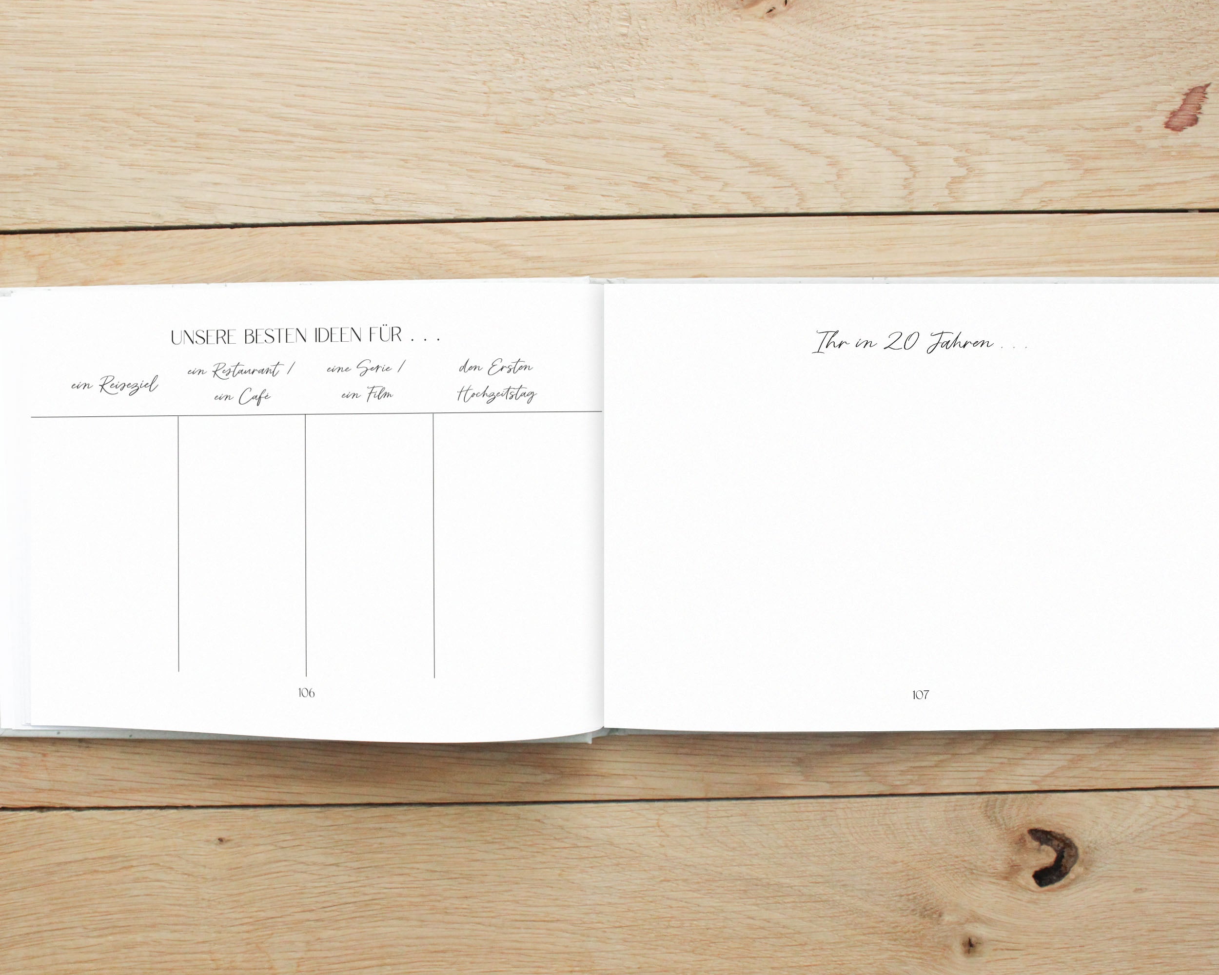 Hochzeitsgästebuch DIN A5