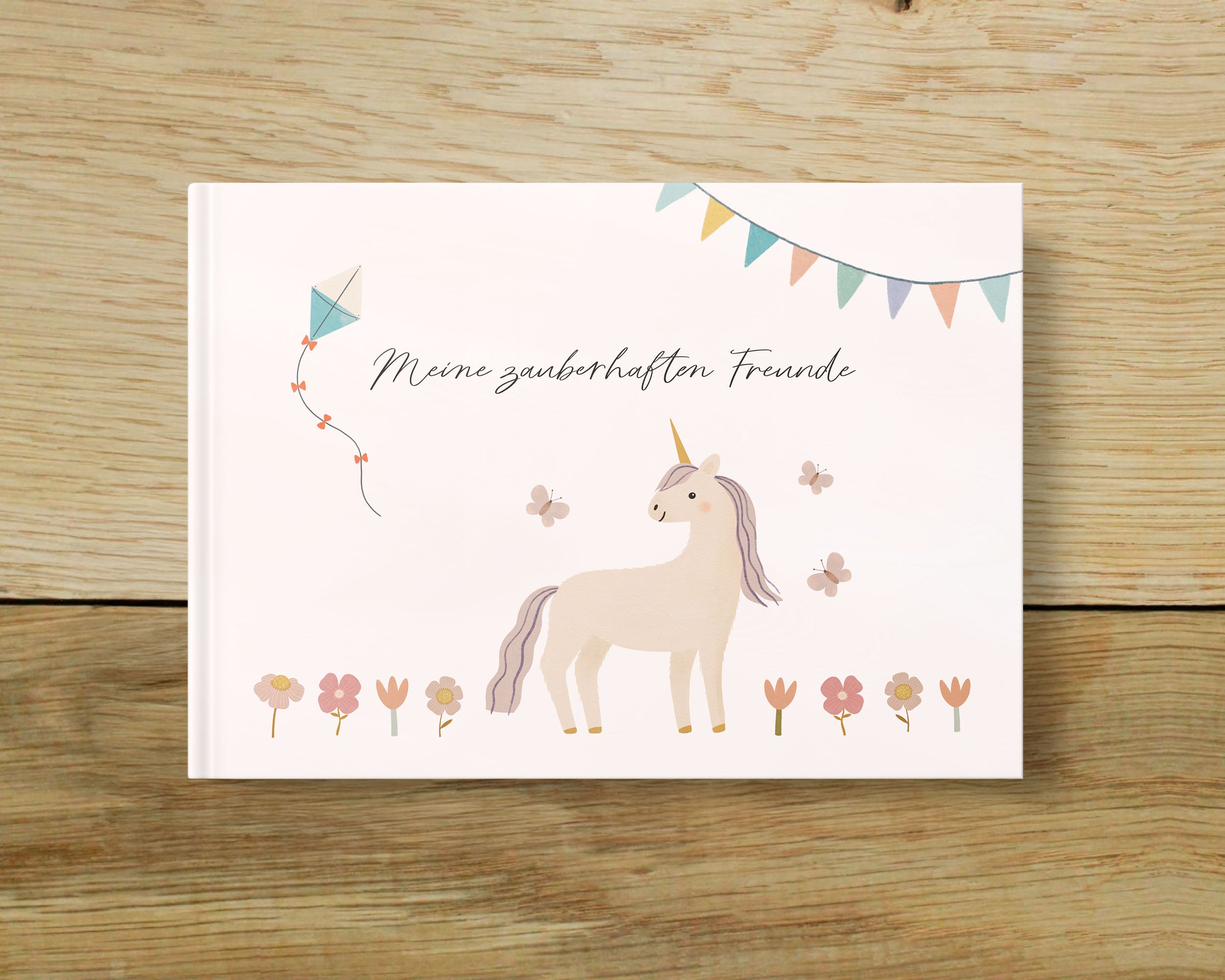 Freundebuch für Kinder - Einhorn