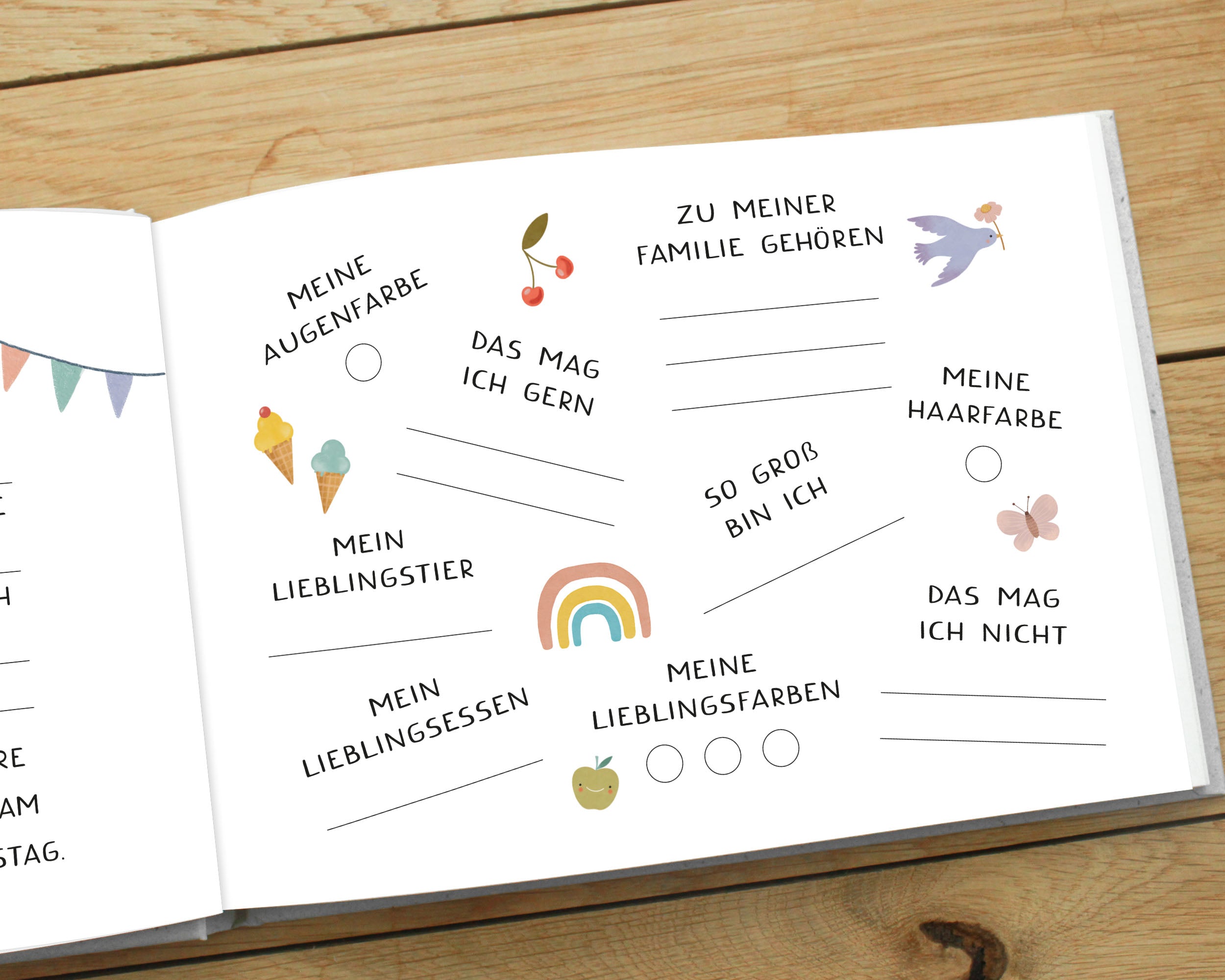 Erinnerungsalbum zur Einschulung DIN A6