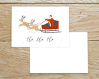 3er Set Weihnachtskarten A6