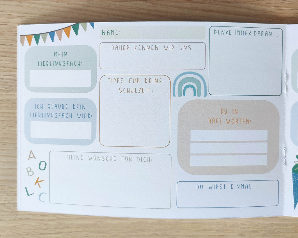 Gästebuch Einschulung A5-Heft