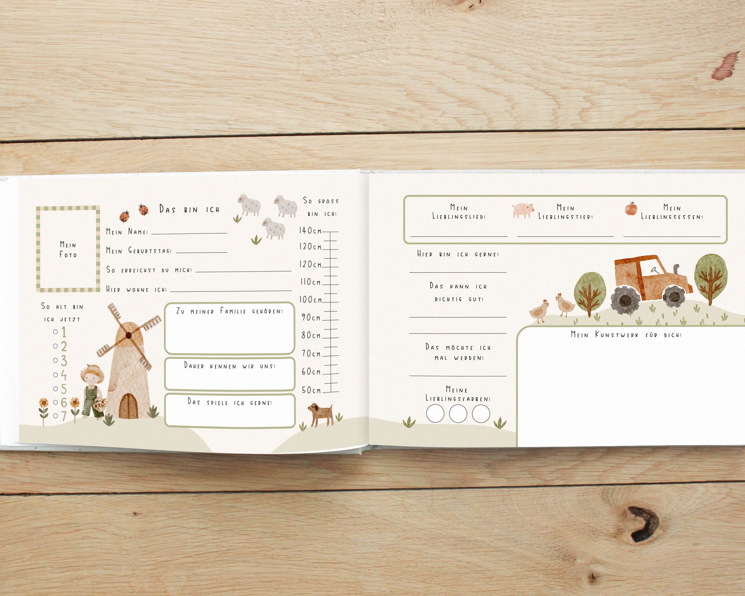 Freundebuch Bauernhof