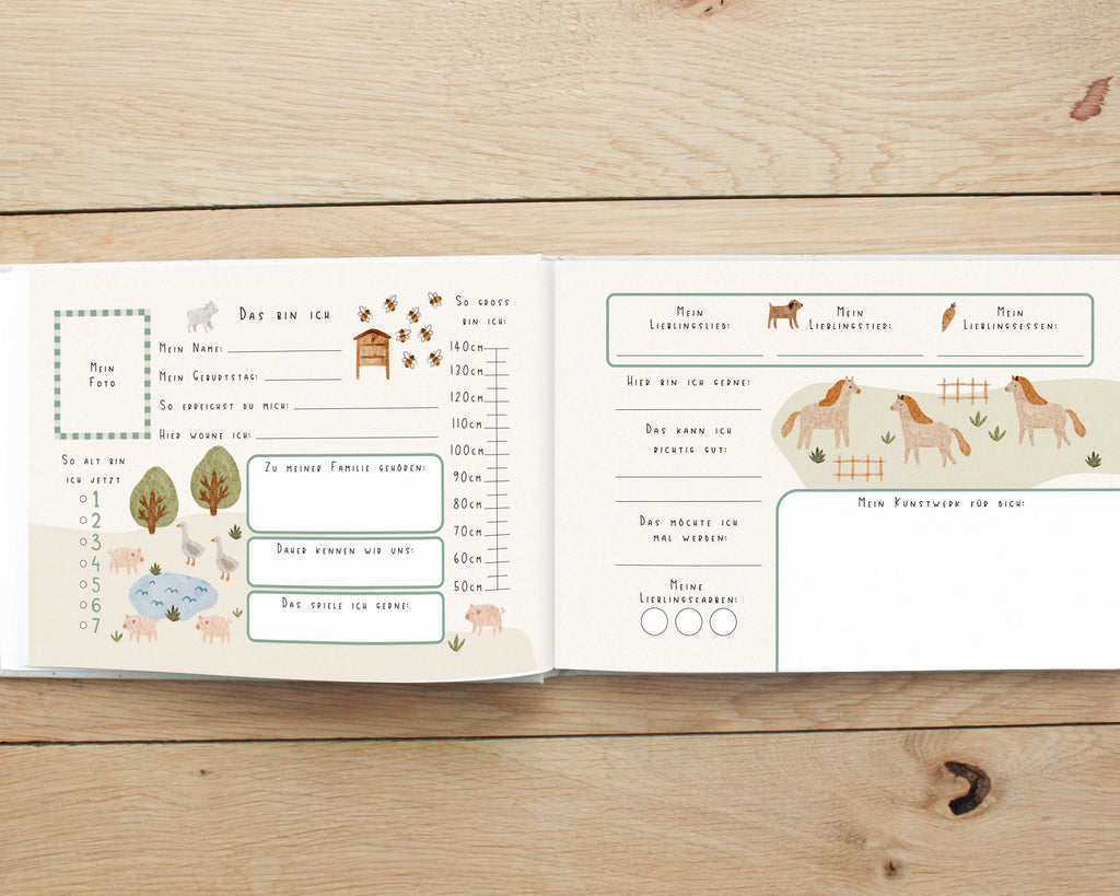 Freundebuch Bauernhof