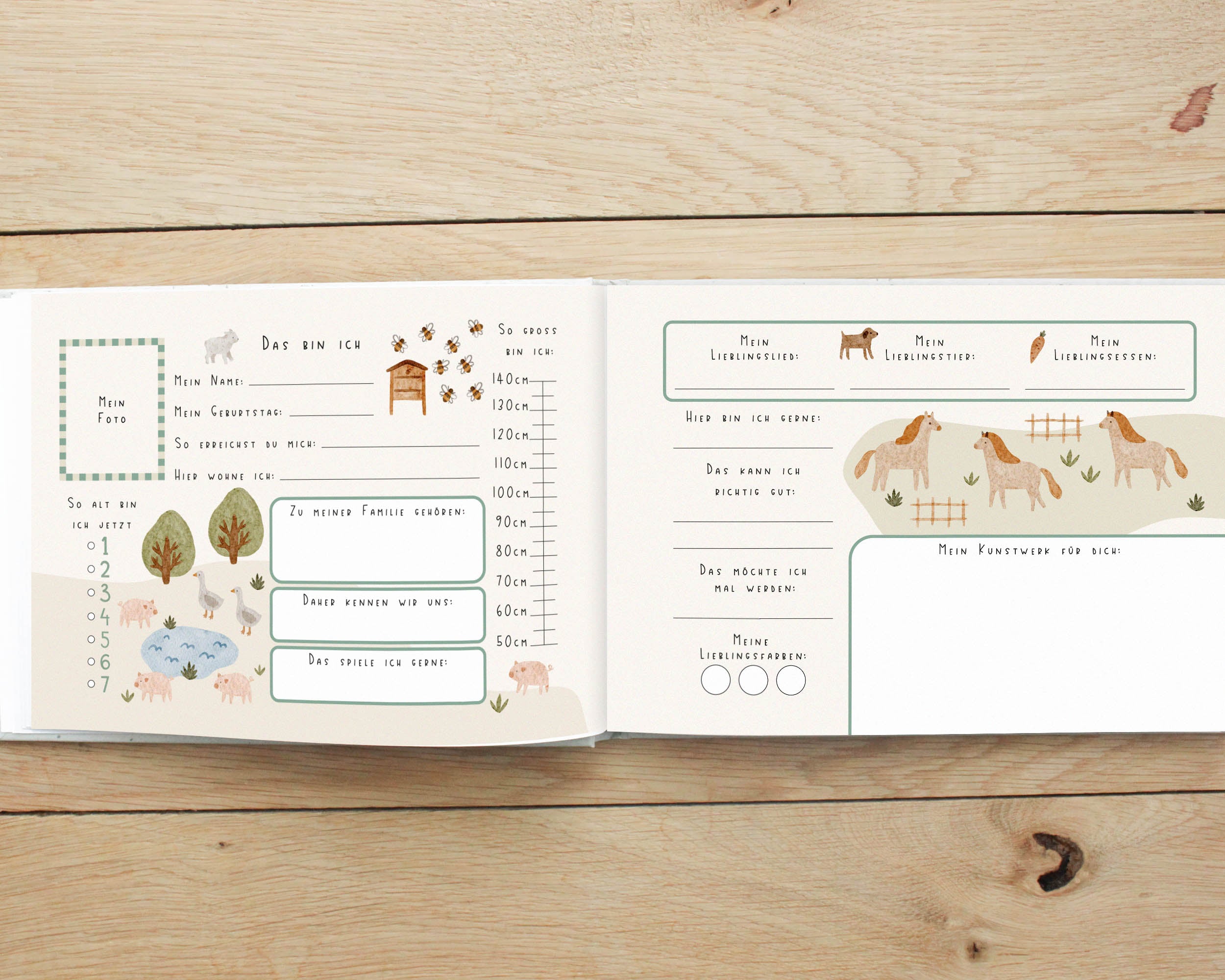 Freundebuch Bauernhof