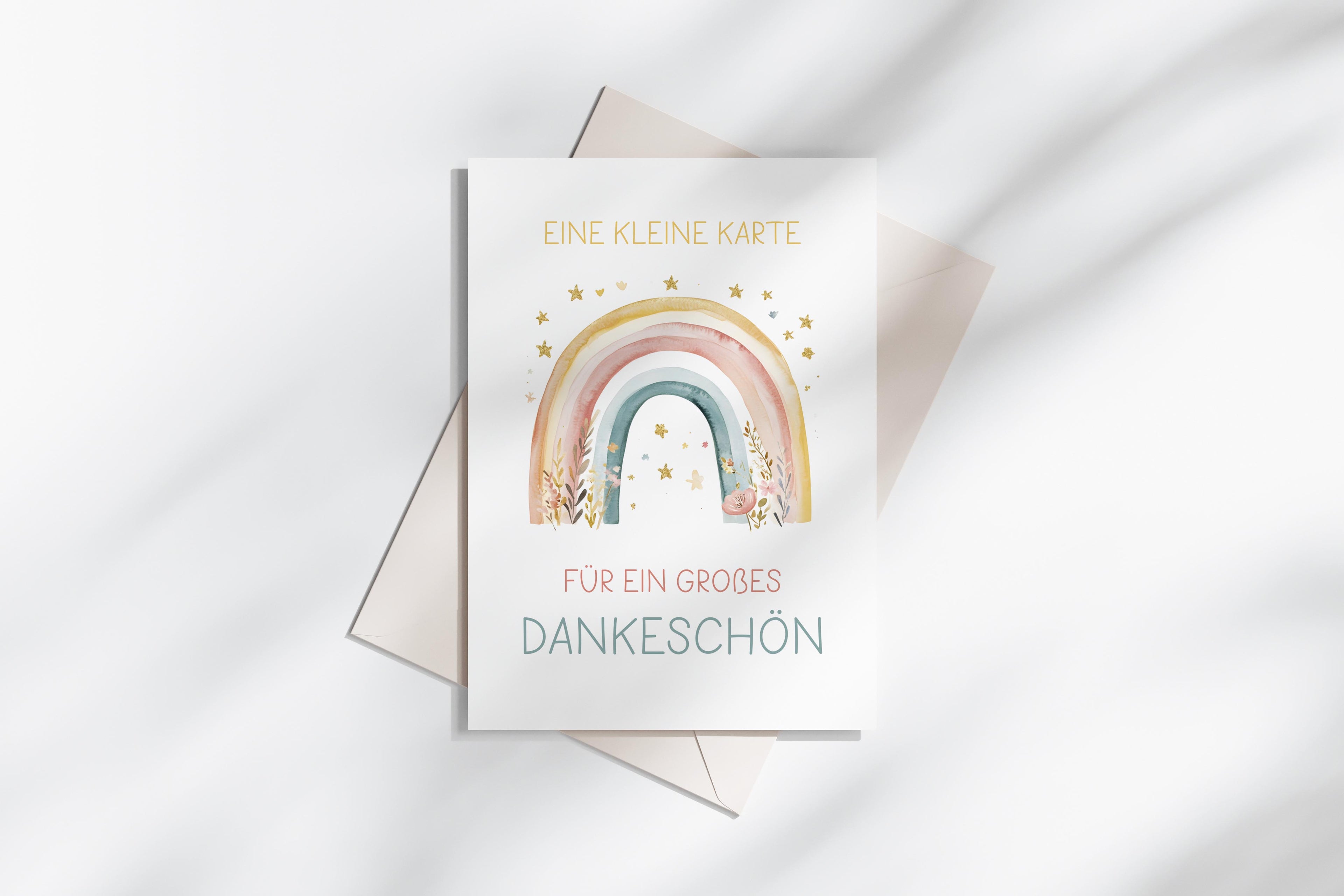 Kleine Karte - Großes Dankeschön DIN A6