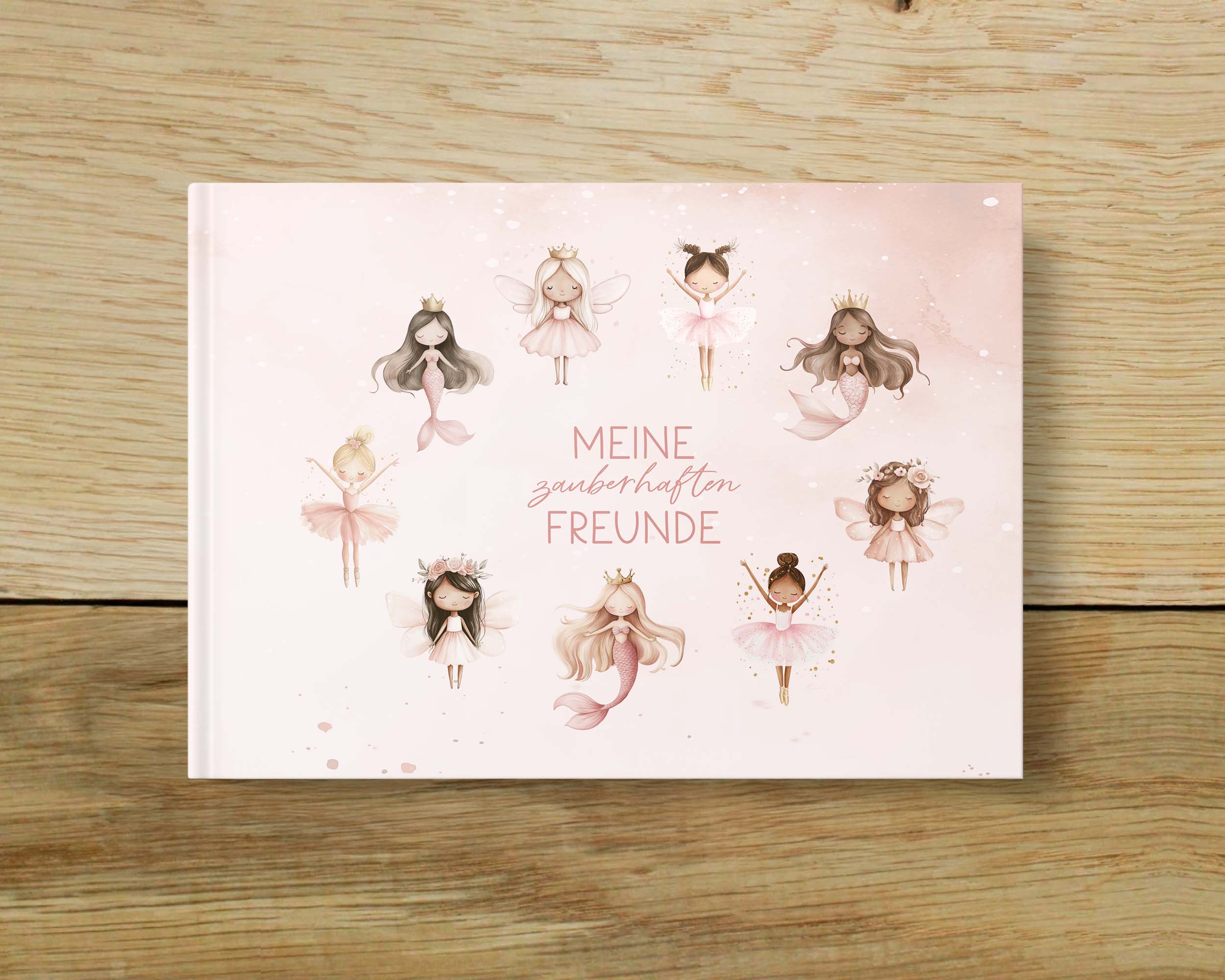 Freundebuch Fee Ballerina Meerjungfrau