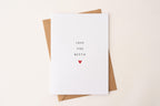 Karte "Love you Bestie" DIN A6