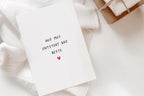 Postkarte "Aus Mut entsteht das Beste" DIN A6