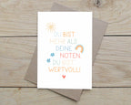 Karte Schulkind | Postkarte Starkes Schulkind | Mutmacher DIN A6