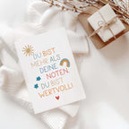 Karte Schulkind | Postkarte Starkes Schulkind | Mutmacher DIN A6