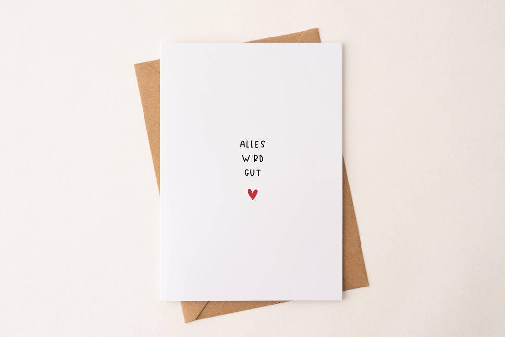 Postkarte "Alles wird gut" DIN A6