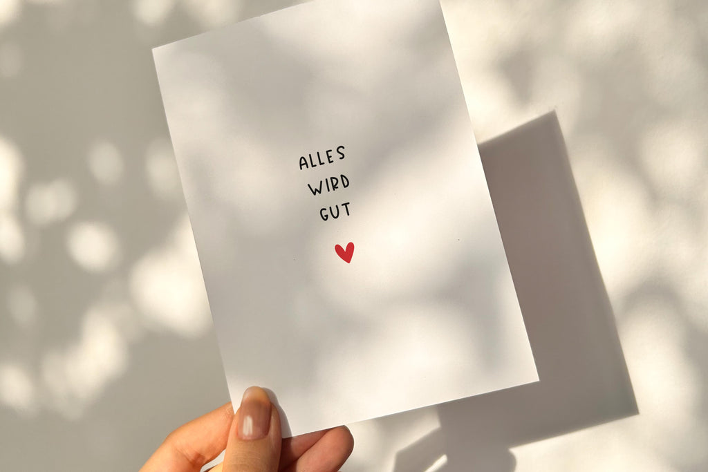 Postkarte "Alles wird gut" DIN A6