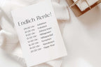 Lustige Postkarte Rente DIN A6