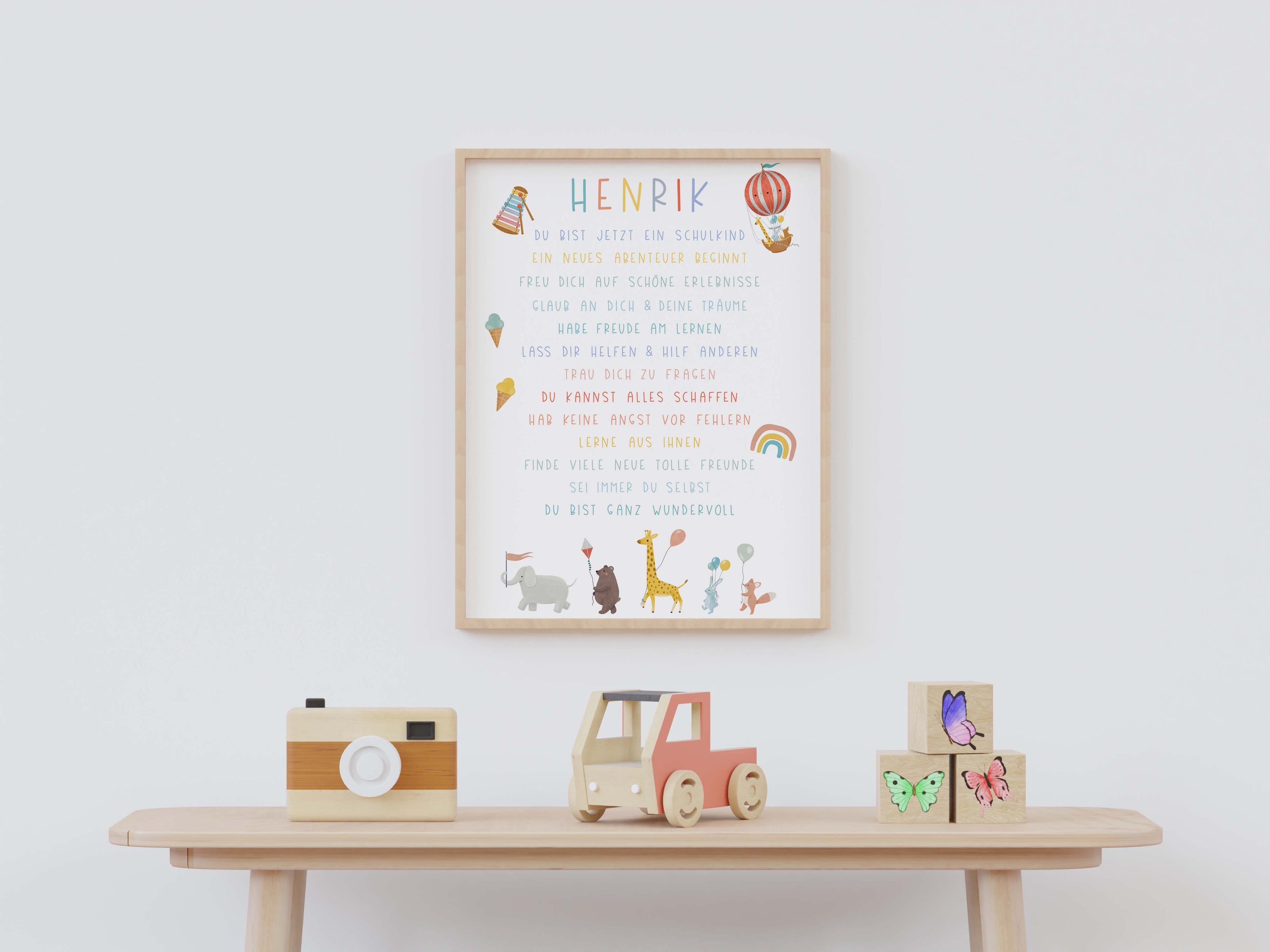 Poster Schulkind A4
