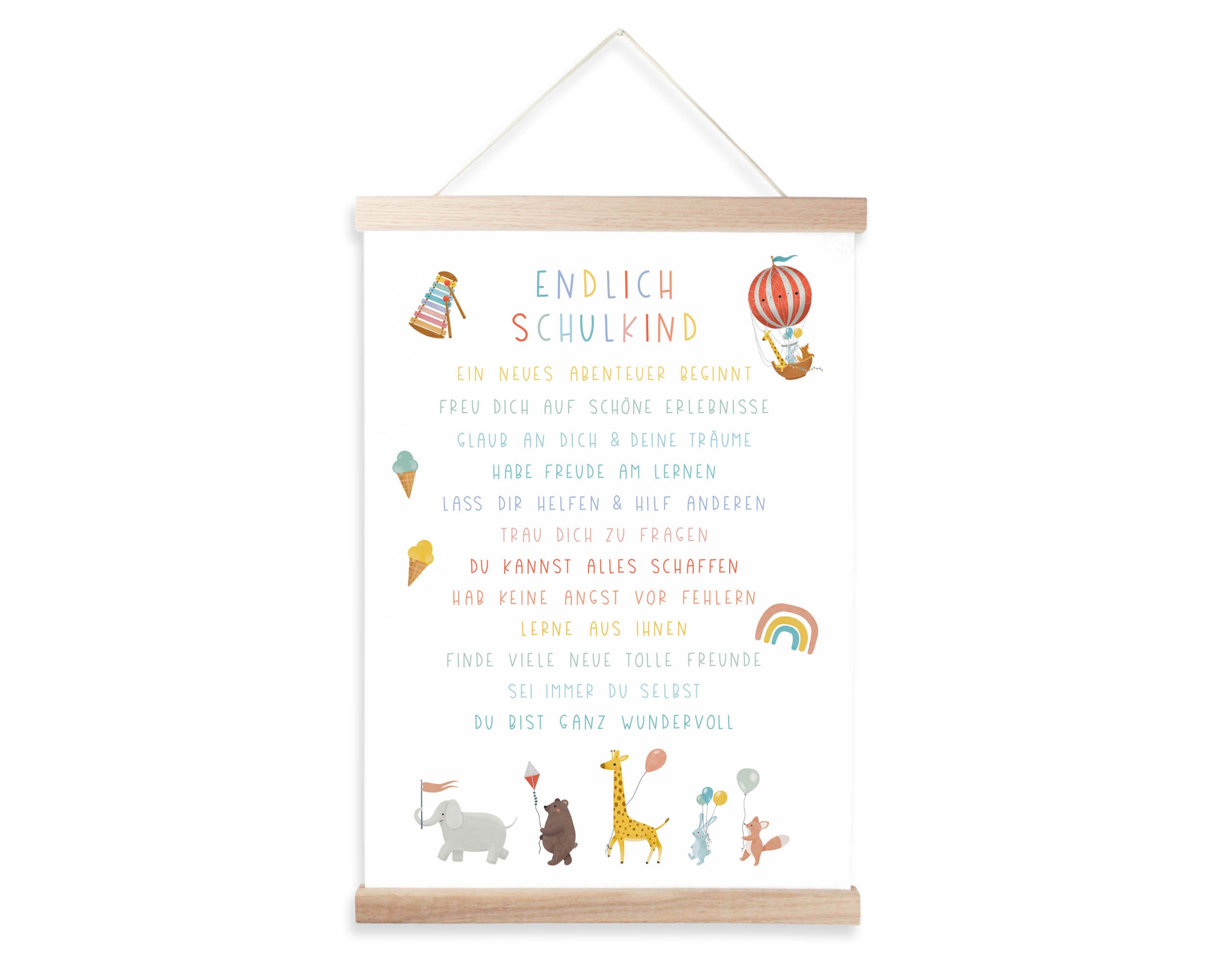 Poster Schulkind A4