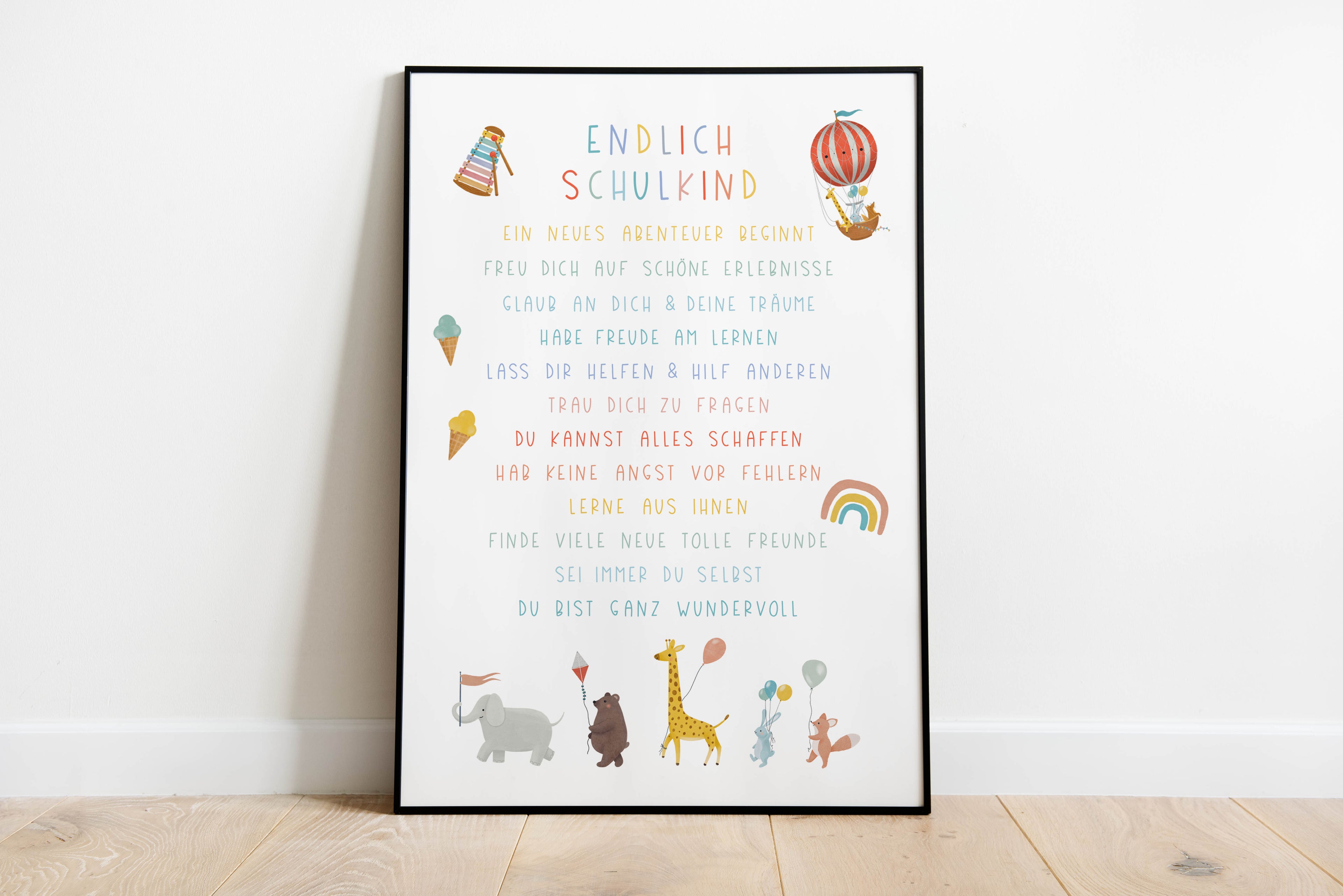 Poster Schulkind A4