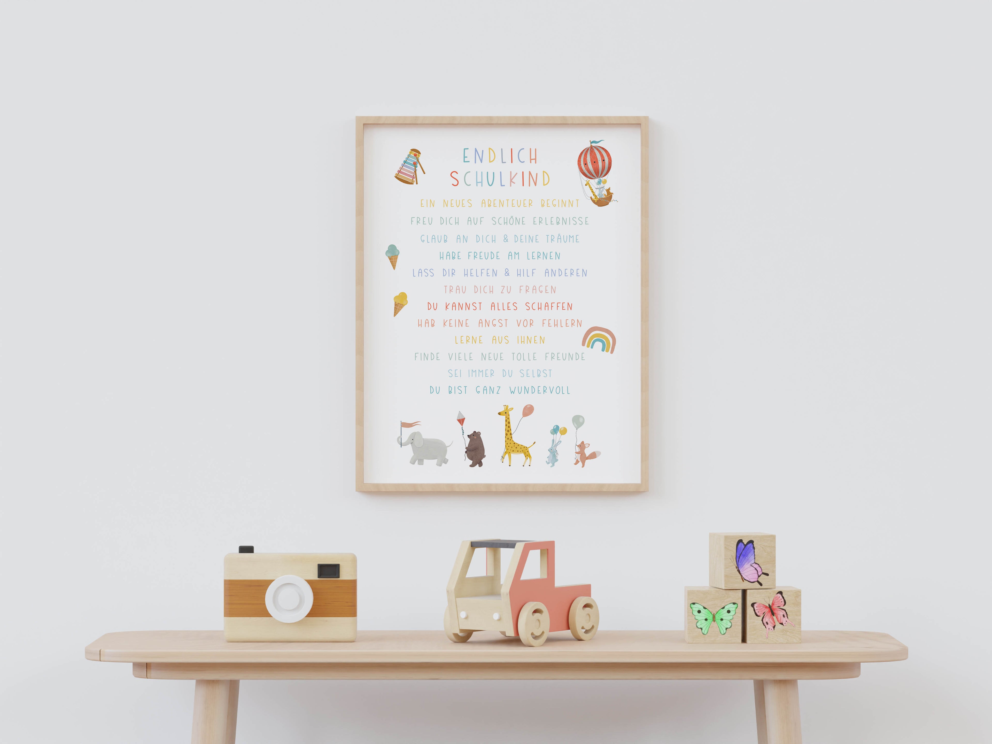 Poster Schulkind A4