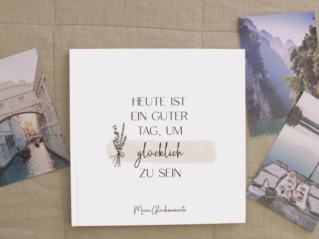 Momentensammler Hardcover quadratisch 21 cm x 21 cm